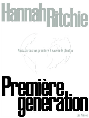 cover image of Première génération